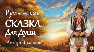 😴 Румынская СКАЗКА НА НОЧЬ для взрослых "Лекарь Тодераш" — Волшебная ИСТОРИЯ ДЛЯ СНА🌙 Звуки камина