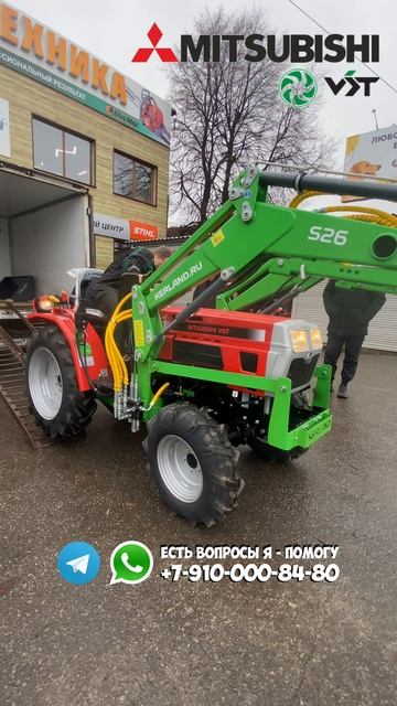 Самый продаваемый трактор 2025 года Mitsubishi VST MT-180D #трактор #минитрактор #купитьтрактор смотреть онлайн