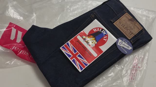 «Те самые» шотландские джинсы WILDCAT 70х! смотреть онлайн