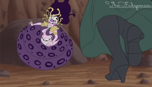 Vore Фубуки и леди-змея | Fubuki and snake- lady (TheFudgeman)