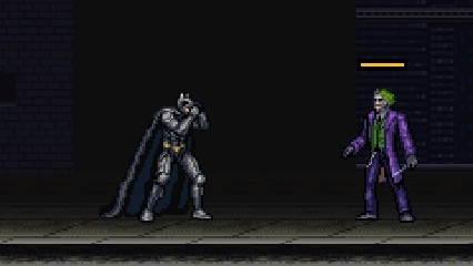 Бэтмен против Джокера в Java игре The Dark Knight (Тёмный Рыцарь) смотреть онлайн