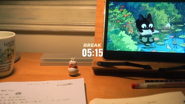 2 часа STUDY WITH ME Late night ｜ Calm Piano️, Rain Sounds ｜ Pomodoro 50-10 смотреть онлайн