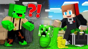 Мэйзен: Богатый Джей Джей и бедный Майки усыновляют малыша Крипера