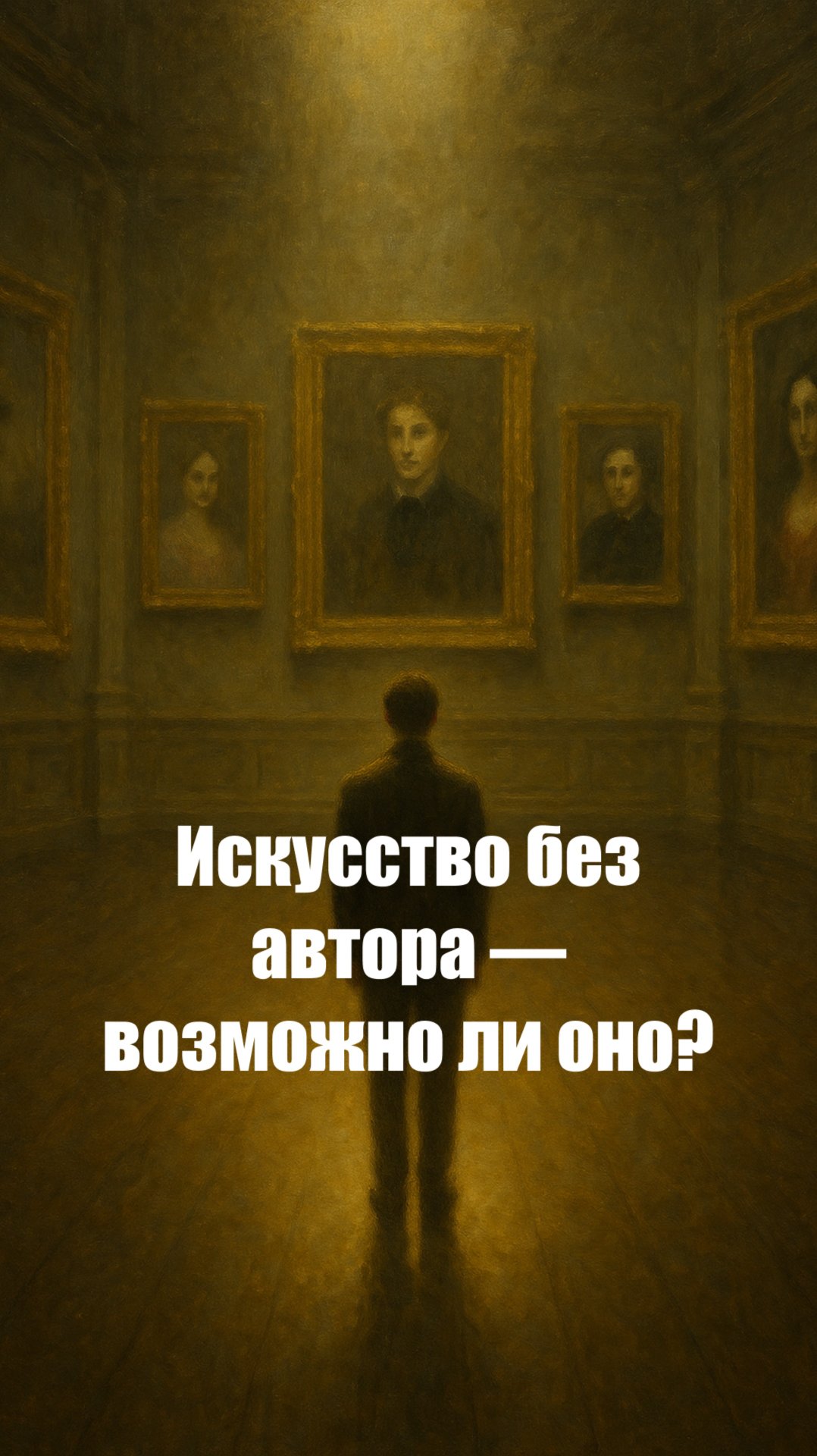 Искусство без автора — возможно ли оно? смотреть онлайн