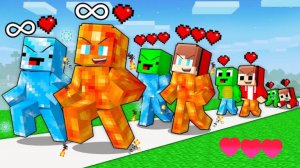 ЛАВА ПРОТИВ ЛЬДА В МАЙНКРАФТЕ, КТО ЛУЧШЕ, МУЛЬТФИЛЬМ