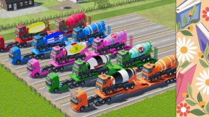 Мультики для детей про машинки. Яркие Мультики про грузовые машинки Бетономешалки. Мультики малышам