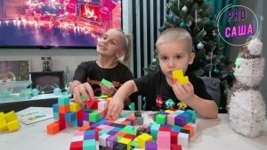 Дети. Развитие.  Магнитный конструктор. Обучение через игру.