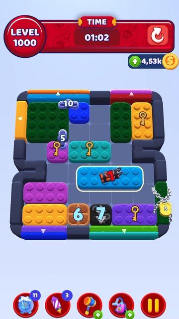 Color Block Jam 1000 Уровень смотреть онлайн