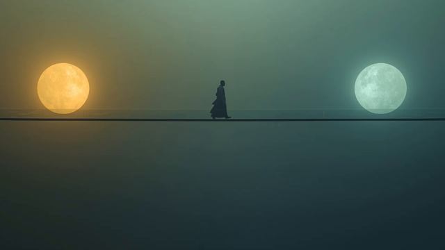 Bridge Between Two Suns 🌉 2 Hour Serene Ambience  Glass Bridge & Prismatic Light  Vast Isolation