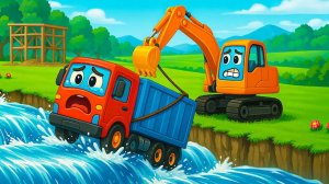 МУЛЬТИК МАШИНКИ ВИДЕО ПРО МАШИНКИ СТРОЯТ МОСТ МУЛЬТФИЛЬМЫ ЦВЕТНЫЕ МАШИНКИ ИГРУШКИ МАШИНКИ