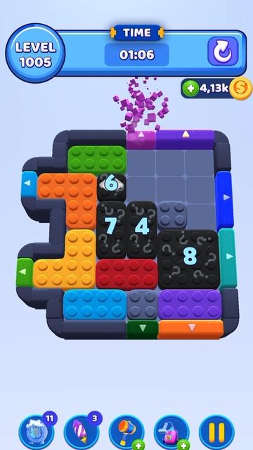 Color Block Jam 1005 Уровень смотреть онлайн