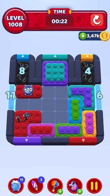 Color Block Jam 1008 Уровень смотреть онлайн
