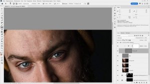 Ретушь мужского портрета. Запись вебинара.