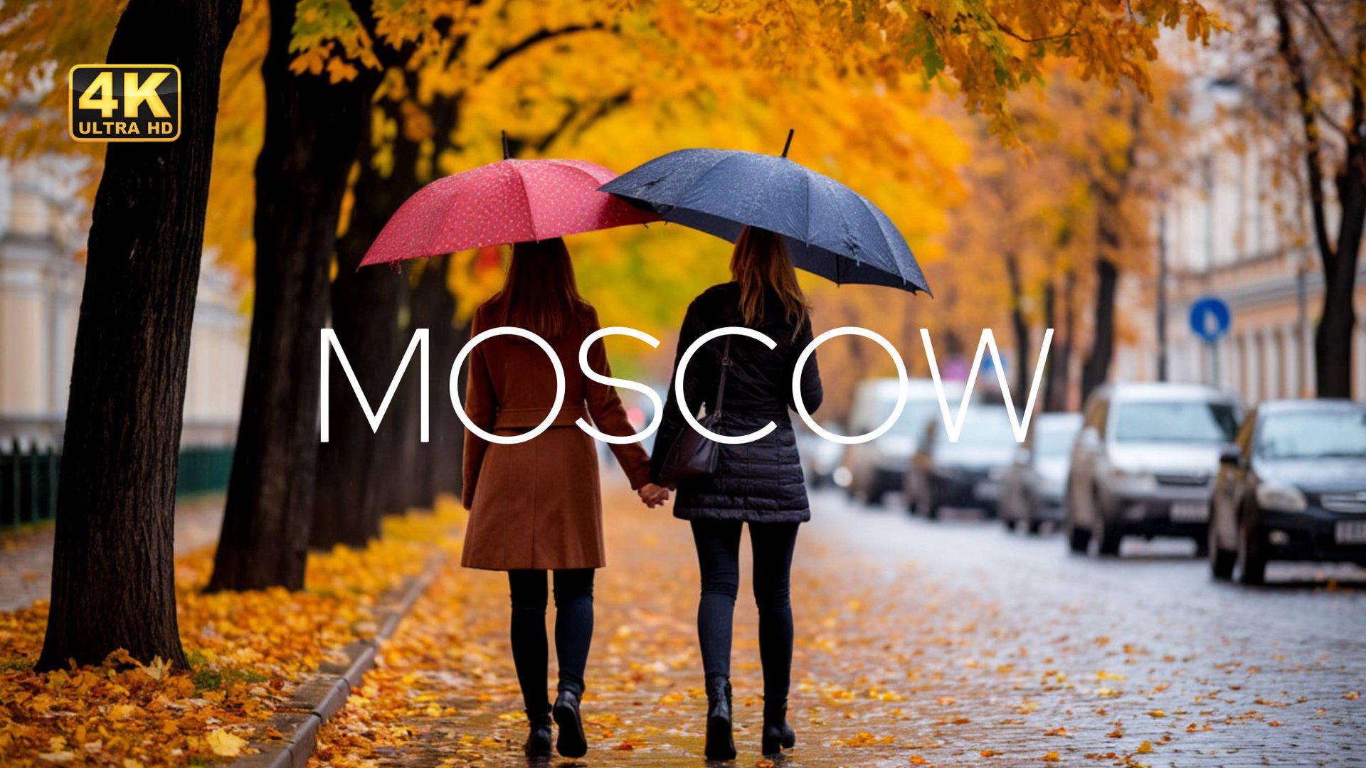 🍂 Осенняя прогулка по Москве 2025 | Настоящая Россия в 4K HDR 🇷🇺 смотреть онлайн