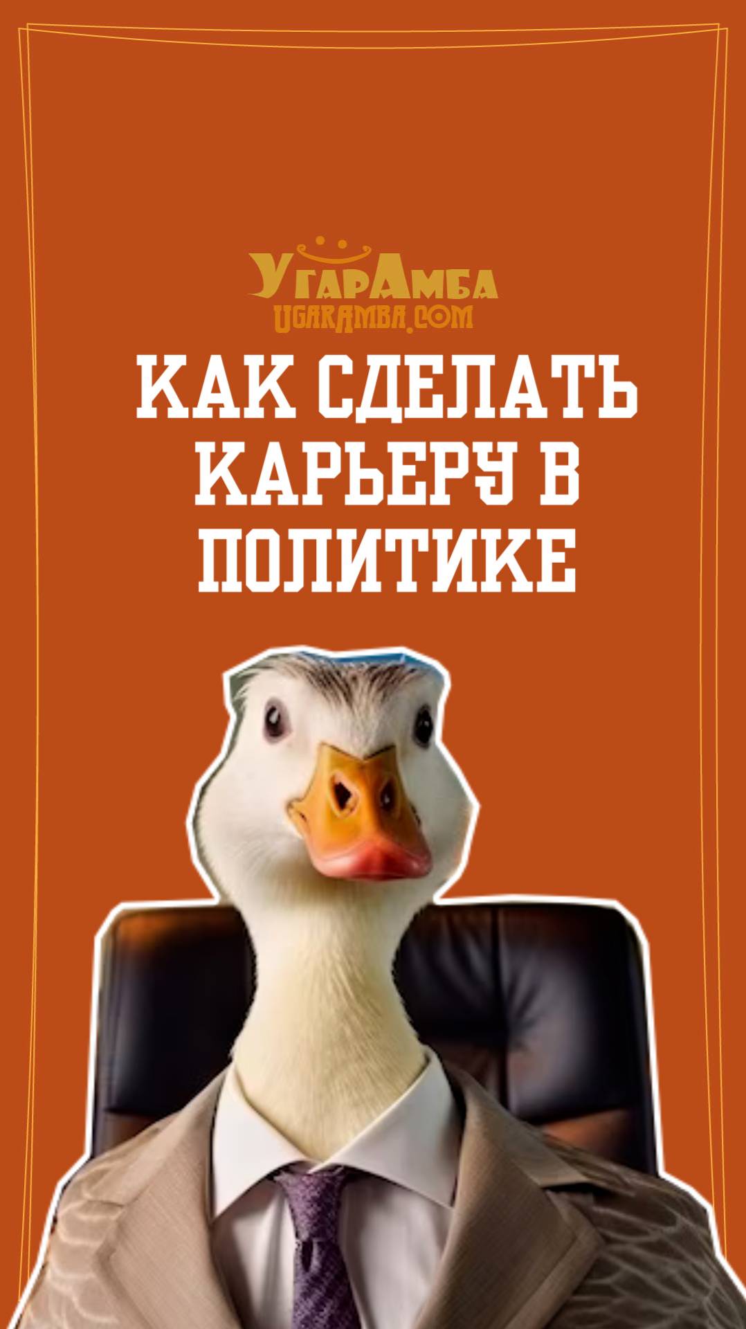 Как сделать карьеру в политике