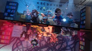 Фон Очень Странные Дела 1-4 | Background Stranger Things 1-4