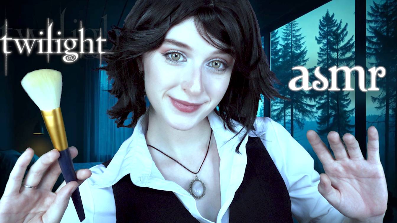 АСМР Сумерки: Элис сделает тебе макияж в твой День Рождения | Ролевая игра | ASMR Twilight смотреть онлайн
