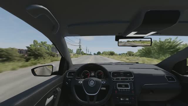 Рейс-Тест-Драйв Volkswagen Polo / BeamNG.drive