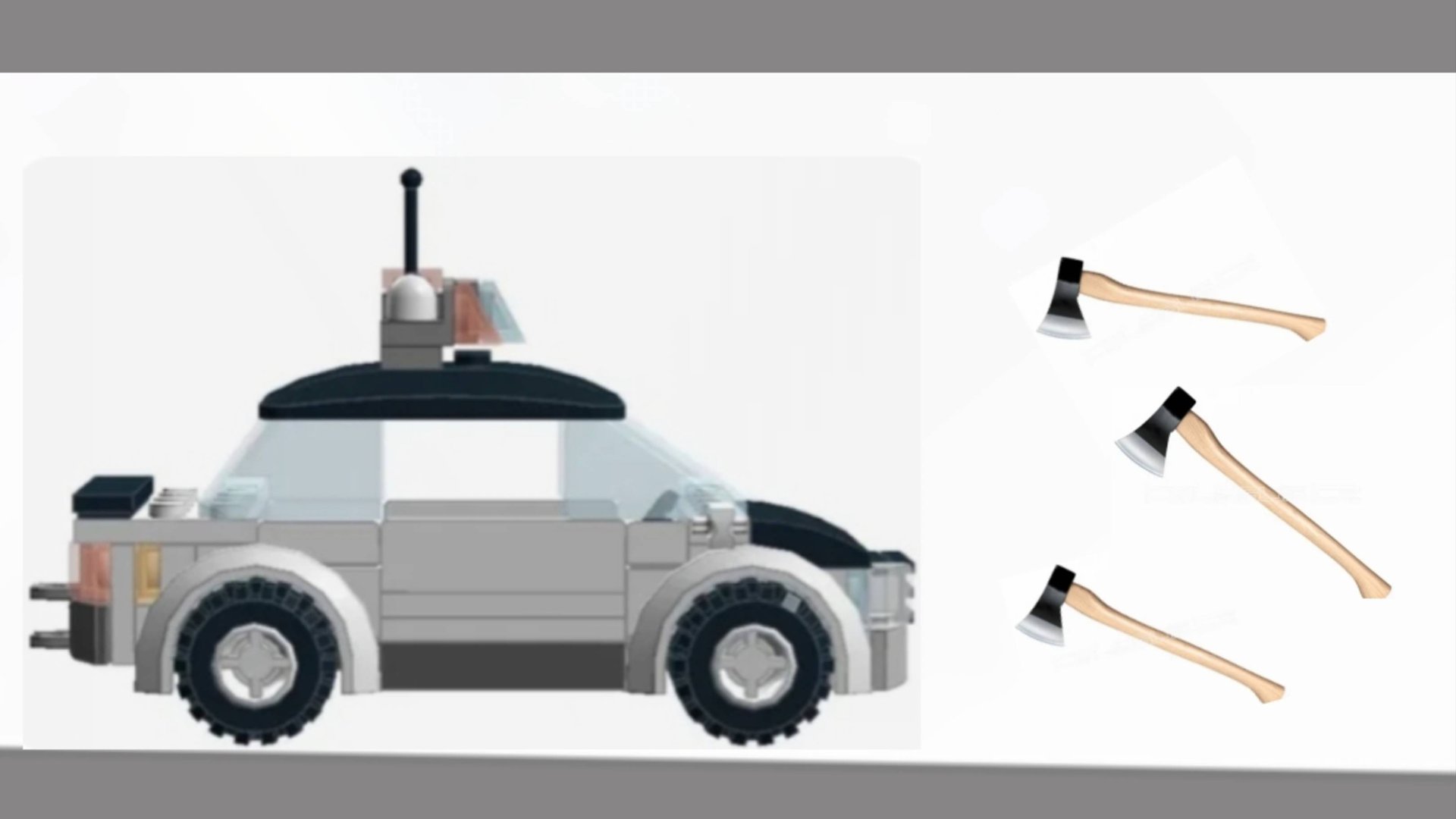 Ламаем лего машину