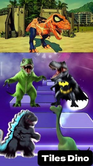 КТО САМЫЙ КРУТОЙ? - Мультики про Динозавров уровень 67 | МУЛЬТФИЛЬМЫ ДИНОЗАВРЫ в Tiles Hop