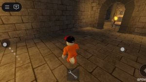 Играю в Побег из тюрьмы Барри в Roblox Часть 1