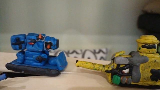 И как этот монстр должен одолеть Менделеева??? Менделеев vs  Карла.
Танки 10 серия ( 3 сезона)