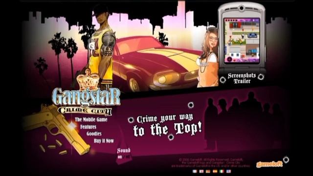 Трейлер Java игры Gangstar: Crime City #2 смотреть онлайн