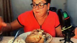 Я ЕЕ ПРОСТО ОТВАРИЛА/КОЖА,МЯСО,КОСТИ/ЭТО ТАК ВКУСНО/МУКБАНГ РУЛЬКА⏱ 00:10:33