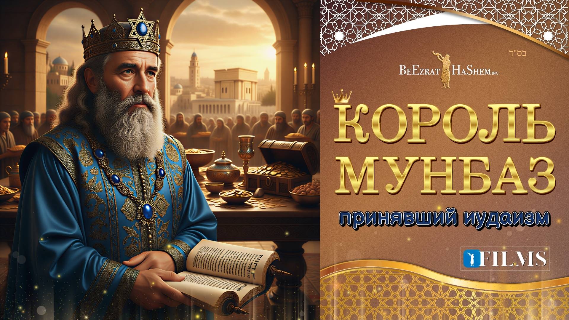 👑 Король Мунбаз: Царь, принявший иудаизм (BH FILMS) | Раввин Ярон Реувен | RU SUB.