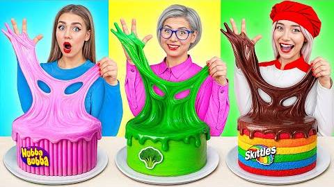 Кулинарный Челлендж | Я против Бабушки | Смешные Ситуации с Едой от Candy DO