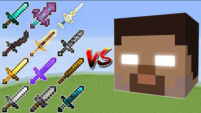Какое оружие самое сильное против Херобрина в Майнкрафте с модами? смотреть онлайн