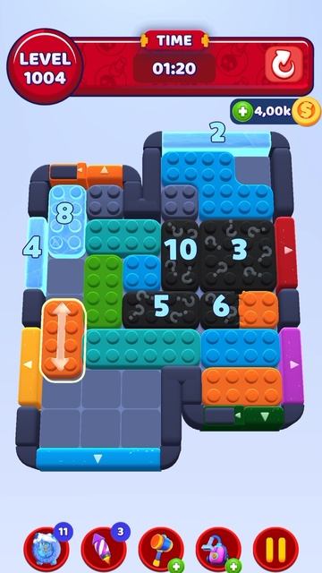Color Block Jam 1004 Уровень смотреть онлайн