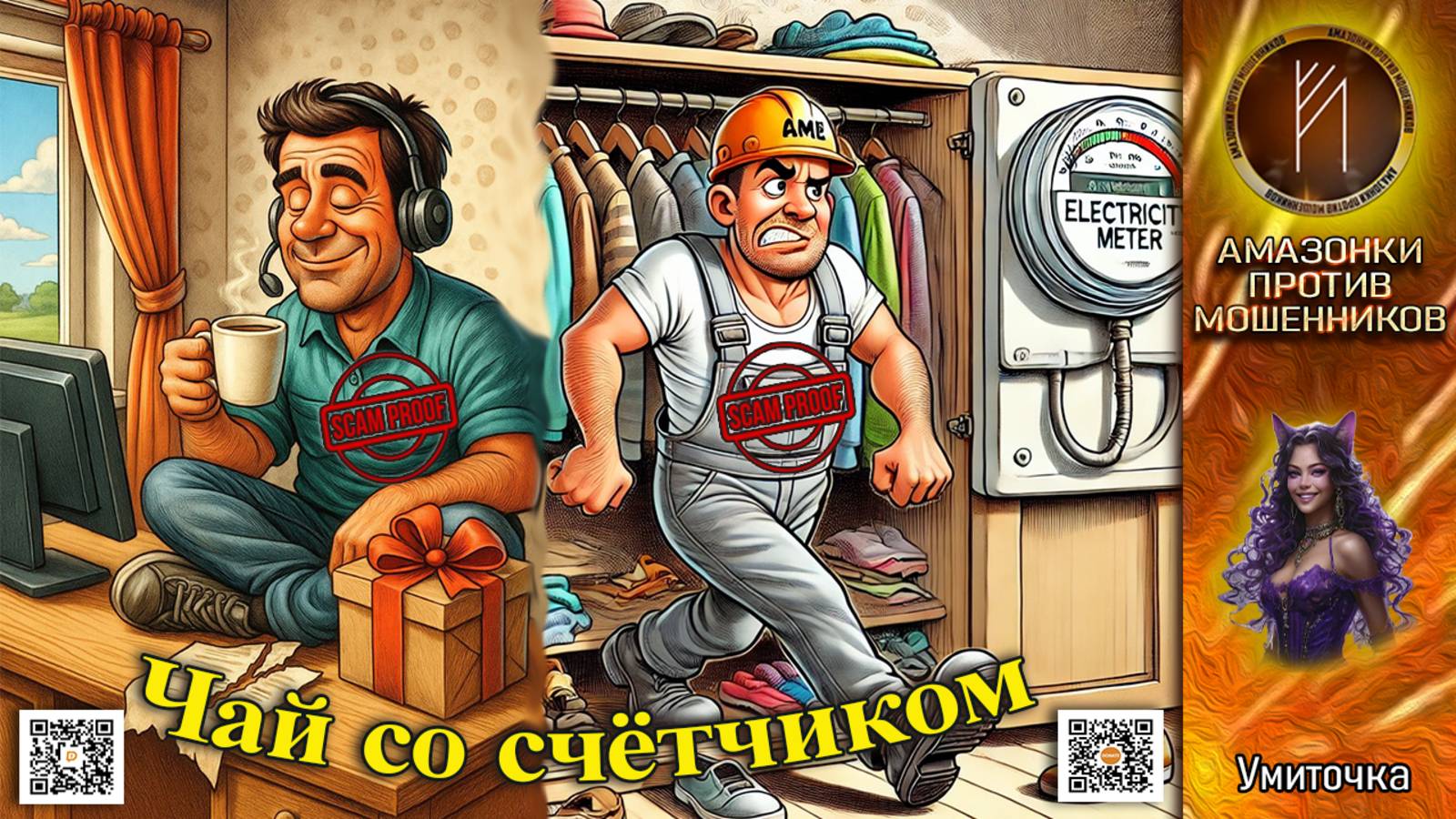 УМИТОЧКА. Энергосбыт вызывает "доверие" и жажду. Телефонное мошенничество