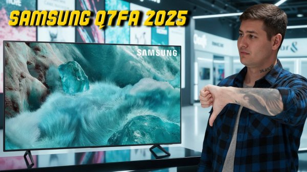 Samsung Q7FA 2025 QLED против TCL и LG! Это НЕ настоящий QLED? Честный обзор!