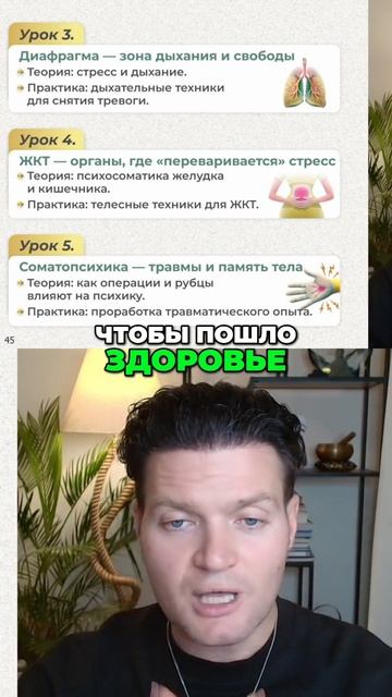 Жизнь до и после: 5 практик для здоровья и долголетия / Вадим Санжаров / #психосоматика смотреть онлайн