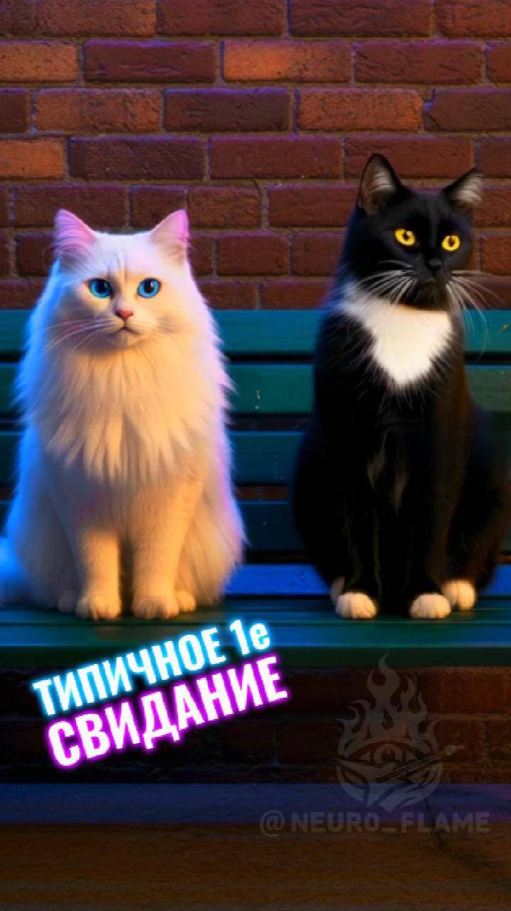 Типичное 1е Свидание  💕😻 #07 #кот #свидание #музыка #романтика