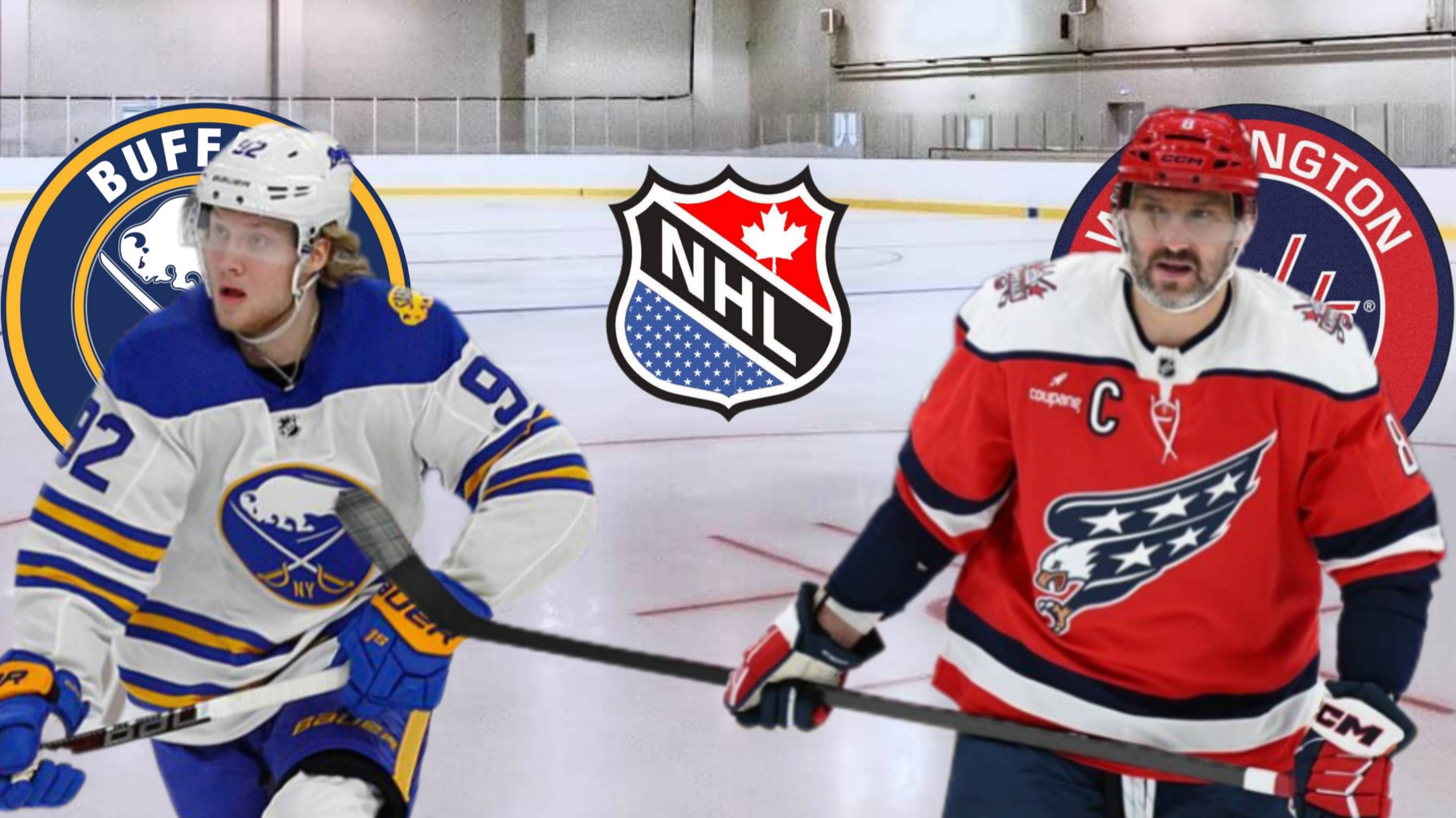 ХОККЕЙ НХЛ.  БАФФАЛО - ВАШИНГТОН.  ТЕКСТОВАЯ ОНЛАЙН ТРАНСЛЯЦИЯ