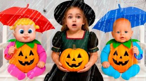 Дождик-дождик уходи: волшебные приключения на Хэллоуин + Песенки для детей