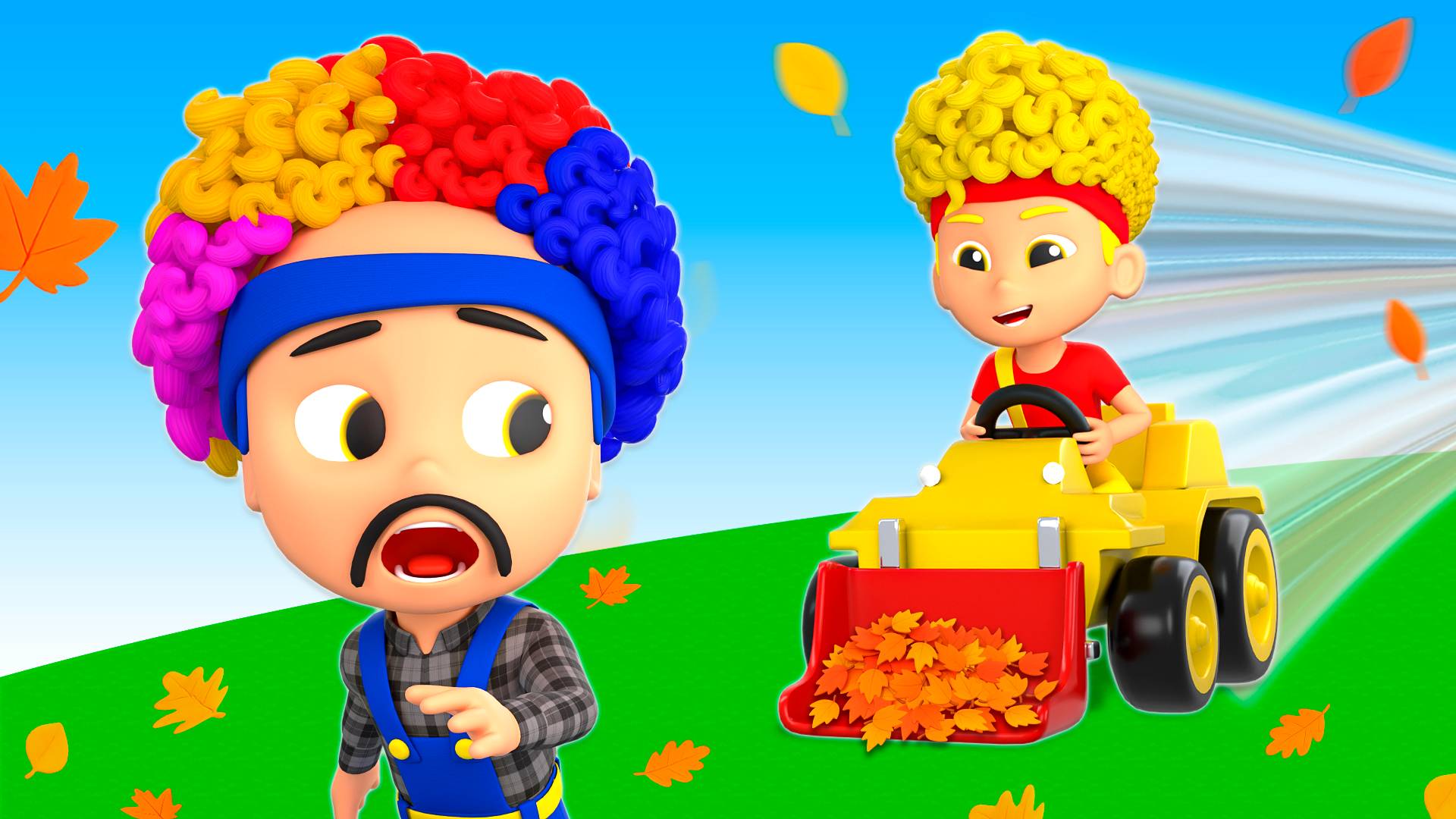 Чистим и Играем с Героями DB | D Billions Детские Песни смотреть онлайн