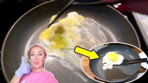 Не выбрасывай сковороду! Один способ — и ничего не пригорает!