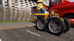 ЭПИЧНЫЙ ПОБЕГ ОТ ГИГАНТСКОГО ГРУЗОВИКА - МОНСТРА ПРОТИВ АВТОМОБИЛЯ В BEAMNG DRIVE