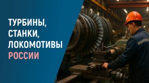 Возрождение машиностроения России: станки, турбины, локомотивы и технологический суверен