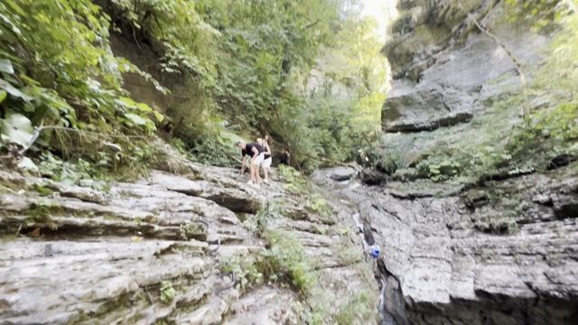 Поход каньон реки Бешенка Туапсинский р-он август 2025 смотреть онлайн