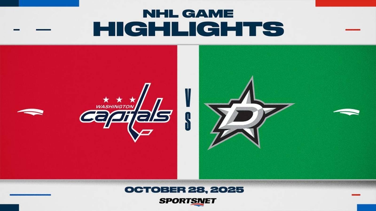 NHL Highlights ｜ Capitals vs. Stars - October 28, 2025 смотреть онлайн