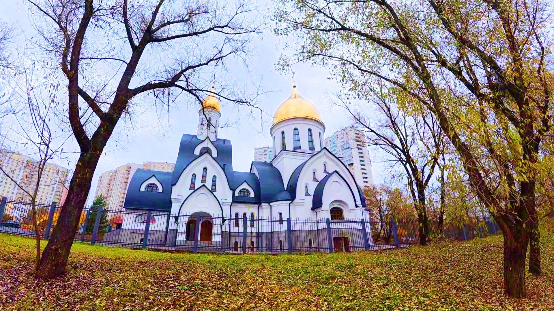 Прогулка под музыку. Парк долины реки Чертановки. Москва. Часть 12. смотреть онлайн