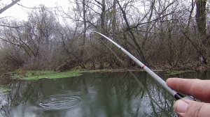 ЩУКА НА МИНИ РЕЧКЕ. РЫБАЛКА НА УЛЬТРАЛАЙТ.  ДЖИГ ДЛЯ ЩУКИ.