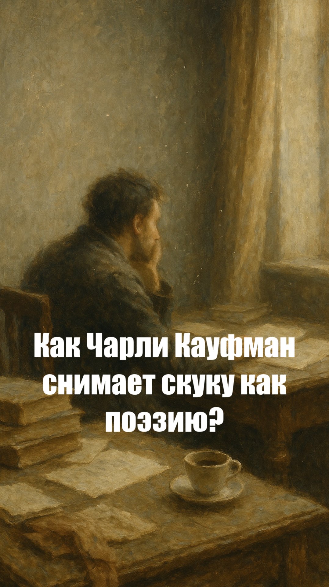 Как Чарли Кауфман снимает скуку как поэзию? смотреть онлайн