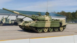 Показ танка Т-62М, Парк "Патриот", День Танкиста-2025