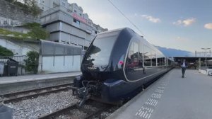 Путешествие на новейшем роскошном панорамном поезде Швейцарии  🇨🇭