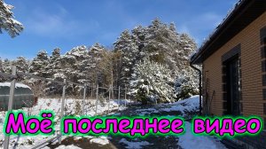 Моё последнее видео и окончание работы по заказу. До свидания.  (10.25г.) Борис Бровченко.